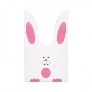 핑크 토끼 캐릭터 포장 봉투 (10매입) (4size선택)